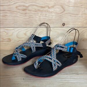 Chaco rainbow Colorful Strappy Sandals‎ size 12